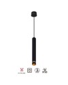 SPLIT * COLGANTE MINI GU10 NEGRO